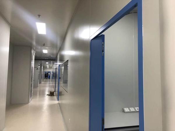 厂房装修：实验室过道