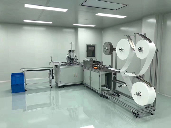 净化工程案列-口罩厂装修案例